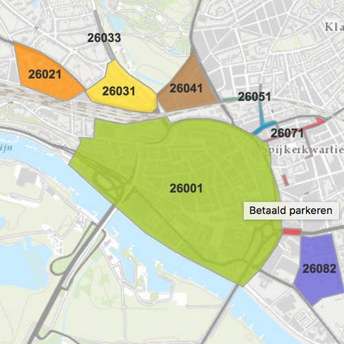 Parkeerzones Arnhem